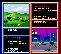 Super Conflict screenshot 5 for Super Nintendo